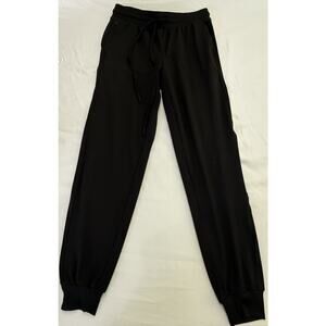 RACHEL ZOE Relaxed Fit Mid-Rise Jogger Pants Black Size Medium NWT MSRP $115
